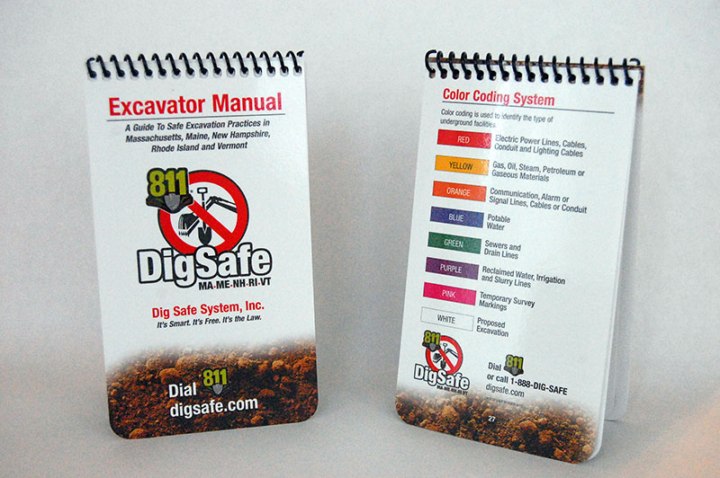 Printed Excavator Manuals